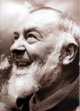Padre Pio smile