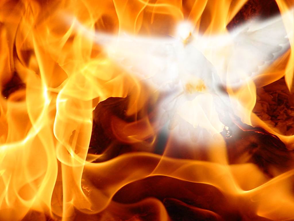Why is the Holy Spirit referred to as fire?