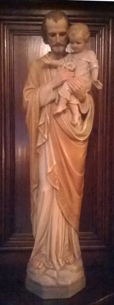 St Joseph, dally greeter
