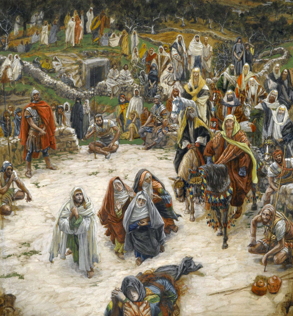 James Tissot 'What Our Lord Saw From the Cross' ('Ce que voyait Notre-Seigneur sur la Croix')
